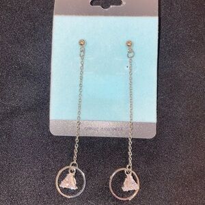 Elegant CZ Drop Earrings